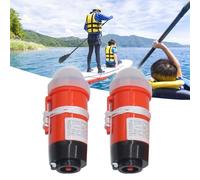 LED Strobe Lights - 2 Bright Waterproof Marine Signal Light, Safety Beacon for Life-Jackets, LED Strobe Emergencys Lights | Personal Safety LED Strobe Light, Underwater Visibility Beacon
