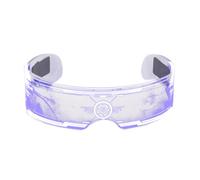 LED Sunglasses - LED Glowing Glasses - Novelty Eyewear Photo Props for Halloween Holiday Party Carnival Concert Family Gathering Festival Celebration