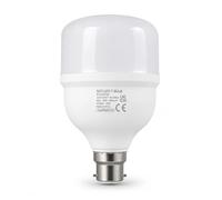 LED Super Bright T Bulb Bayonet Cap B22, 6500K Daylight White, Large High Lumen Energy Saving Lamp, 270° Beam Angle, Indoor Home Garage Warehouse Lighting, 18W 28W 37W 45W Options (18W = 120W Bulb)