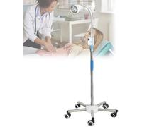 LED Surgical Examination Light, Mobile Medical Floor Stand Lamp, Height Adjustable with 360° Rotation for Gynecological Procedures