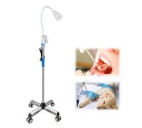 LED Surgical Light Exam Light with Mobile Base for Gynaecology Outpatient Stomatology - 7W Medical Examination Lamp, Height Adjustable