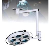 LED Surgical Medical Exam Light, 25W Shadowless Lamp, 360 Degree Rotation, Adjustable Color Temperature, Ideal for Dental and Veterinary Surgery
