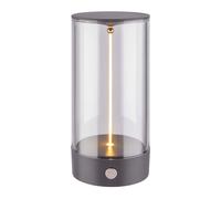 LED Table Lamp Desk Decor Light Rechargeable Dimmable Cordless 14,5cm Anthracite