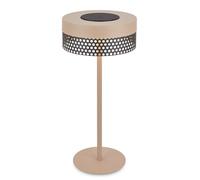 LED Table Lamp Rechargeable Battery Bar Bedside Light 35cm Dimmer IP44 Beige