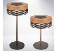 LED Table Lamp USB-C Rechargeable Battery Bar Bedside Light 35cm Dimmer IP44