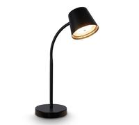 LED Table Lamp USB Rechargeable Cordless Desk Light Flexible Dimmable 5,5W Black