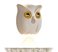 LED Tables Lamps - Owl Design Desk Lamp, 9x7.8cm Night Light for Home, Table Light with 3 Lighting Colors, Reading Lights, Bedside Lamp for Living Room Bedroom Living Room Porch Patio Fence Use