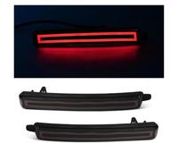 Led Tail Light 2PCS Bumper Reflector Lights For GMC For Acadia For Denali Function as Tail,Brake&Rear Fog Lamps Amber Turn Light Led Rear Tail(BLACK B)