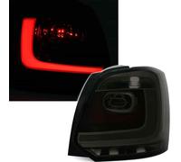 LED Tail Lights Black Smoke For VW Polo 6R From 2009-03/2014