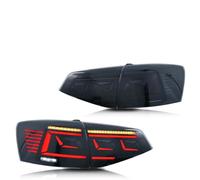LED Tail Lights For VW For Jetta IV 2015-2018 Start-up Animation Sequential Indicator Black Rear Lamps Assembly tail light without bulb