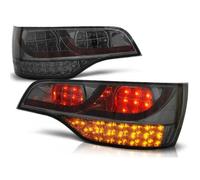 LED taillights suitable for Audi Q7 4L model years 2005-2009, smoked finish