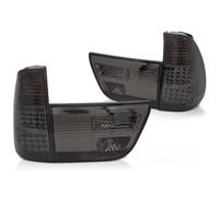 LED taillights suitable for BMW X5 E53 model years 1999-2003, smoked finish
