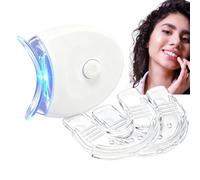 LED Teeth Whitening Kit with Light and 2 Mouth Trays,Professional Tooth Whitening Device for Home Use,Safe & Effective Whiten, Brighten Smile in Minutes