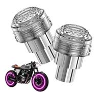 LED Tire Valve Caps | Light Up Valve Stem Caps | Lighted Tire Valve Caps for Electric Scooter Sedan SUV Urban Commuting Outdoor Adventure Weekend Outing