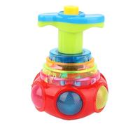 LED Top - Musical Flashing Toy With Colorful Lights, Gyroscope Action And Smooth Rotation | Interactive Top For Kids, Toddler Entertainment, Birthday Party Favors, Indoor Fun