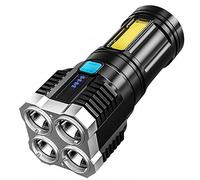 LED Torch*Compact Handheld Battery Powered,Mini Flashlight for Emergency Outdoor Use,Mini Torch Water Resistant for Camping, Tactical Torch Flashlights with High Lumens, Super Bright