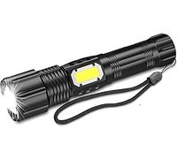 LED Torch*Compact Handheld Battery Powered,Mini Torch Water Resistant for Camping, Mini Flashlight for Emergency Outdoor Use, Tactical Torch Flashlights with High Lumens, Super Bright