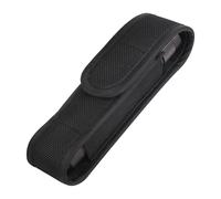 LED Torch Holder - Portable Flashlight Pouch, Heavy Duty Nylon Protective Case, Adjustable Compact Holster, Secure Belt Clip Cover | Survival Camping Hunting Gear Carrying Bag For Hiking Outdoor Trave