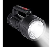 LED Torches - Powerful Battery Powered LED Torches, Super Bright 1000000 , Long Life Battery Torch, Zoomable Waterproof for Camping, Hiking, , Walking