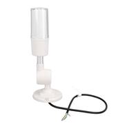 LED Tower Light Industrial Signal Tower High Brightness 360 Degree Viewing Angle with 85dB Alarm for Factory Workshop CNC Machine Tools ABS PC Material 24V DC