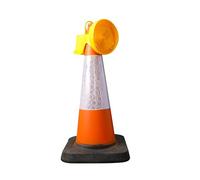 LED Traffic Cone Warning Lamp - Safety Light for Cones, Waterproof, High Visibility