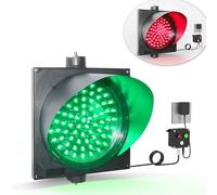 LED Traffic Light, Outdoor Waterproof Indicator Warning Light with Control Switch for Industrial Use at Ports, Weighbridges, Warehouses, and Mine Shafts
