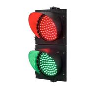 LED Traffic Light Signal, 12 Inch Road Safety Light for Driving Schools, 12V Durable Traffic Control Solution for Weighbridge & Car Wash Indicator