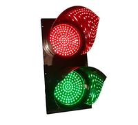 LED Traffic Light Wall Lamp, Industrial Stop Light Indicator, 200mm Warning Light for Dock Bay, Red/Green Color, Ideal for Safety Signals