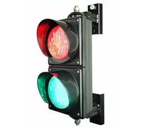 LED Traffic Light with Remote Control, Waterproof Traffic Signals for Roads and Decorations, 500m Range, Industrial PC Plastic, DC12-24V