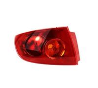 LED Trailer Lights For Mazda 3 Sedan BK 2006-2012 Tail Light Rear Brake Lamp Turn Signal Auto Red Taillight Housing Without Bulb(Outside Only Left)