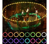 LED Trampoline Lights，remote control Trampoline Rim LED Light for 12Ft Trampoline, 16 color change by yourself, waterproof，Super Bright to Play at Night Outdoors, good gift for kids