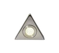 Forum Fonte 1.5W Triangle Under Cabinet Light Satin Nickel - Warm White - CUL-25319