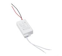 LED Transformer 230V to 12V DC 24W 2A Power Supply for Cabinet Lights - IP67 Waterproof, Overload/Overvoltage/Short-Circuit Protected,