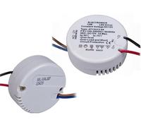LED Transformer Round 12 V 1 A 12 W Transformer Driver LED Lamp Light 55 x 22 mm (2)