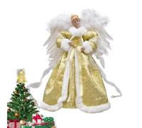 LED Tree Toppers: Bright Christmas Ornament, Seasonal Decoration, Christmas Angel Light, Festive Accent for the Room | Christmas Tree Decoration Angel with LED Light