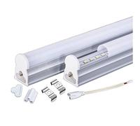 LED Tube Lights 1200mm (4ft) 20W T8 LED Tube Integrated Fixture,Fluorescent Tube Replacement for Home and Commercial 6500K(Pure White)