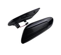 Led Turn Singal Light For Mini For Cooper One F55 F56 F57 Dynamic LED Indicator Side Marker Turn Signal Repeater Light Black Lens