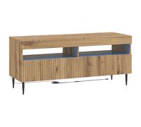 LED TV Cabinet HAARLEM 100 x 35 x 43 cm Engineered Wood Media Console vidaXL