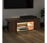 LED TV Cabinet Stand Media Entertainment Television RGB LED Lights Unit