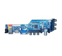 LED TV Circuit Board PCB Motherboard ，Compatible For CV3663ML-F ，2AV +vga+hdmi+RF+vga ，TV Replacement Parts(2USB)