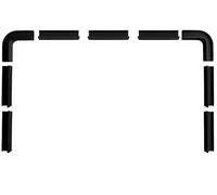 LED TV Strip Mount Clips Compatible with Philips Hue Gradient - LED Strip Mount Clip (Large: TV≥75")