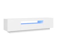 TV Cabinet with LED Lights TV Unit Living Room Furniture Multi Colours vidaXL