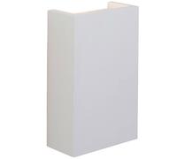 LED Twin Wall Light Warm White Primed White (ready to paint) Bedside Down Lamp