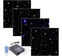LED Twinkle Light Curtain Backdrop with DMX Control for Wedding, Party, and Club Decoration