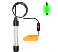 LED Underwater Fishing Attractor Light Compatible with For DEWALT Battery Offering Full 360 Degree Illumination and Waterproof IP68 for Nighttime Fishing in Various Waters (forDEWALT 20V-13W)