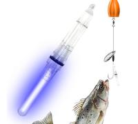 LED Underwater Fishing Light - Waterproof Night Lauveau for Lake, River, Pond, Shallow Water | Kayaking, Outdoor, Sea Fishing, Attract Fish, Hard Weather, Fish Fire