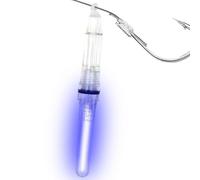 LED Underwater Fishing Light - Waterproof Night Lauveau for Lake, River, Pond, Shallow Water | Kayaking, Outdoor, Sea Fishing, Attract Fish, Hard Weather, Fish Fire