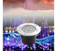 LED Underwater Light - IP68 Waterproof Submersible Pond Light for Fountains and Swimming Pools, Low Voltage AC 12V Embedded Spot Light