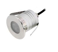 LED Underwater Lighting Lamp - 3W LED Pool Spotlight, IP68 Waterproof Stainless Steel Outdoor LED Landscape Lights, DC 12V-24V Submersible LED Fountain Light, For Swimming Pools/Steps(Cool white(6000K