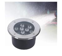 LED Underwater Lights - Recessed Pool Spotlight, 24V Fountain Lamp, IP67 Waterproof Stainless Steel for Parks, Gardens, and Villas